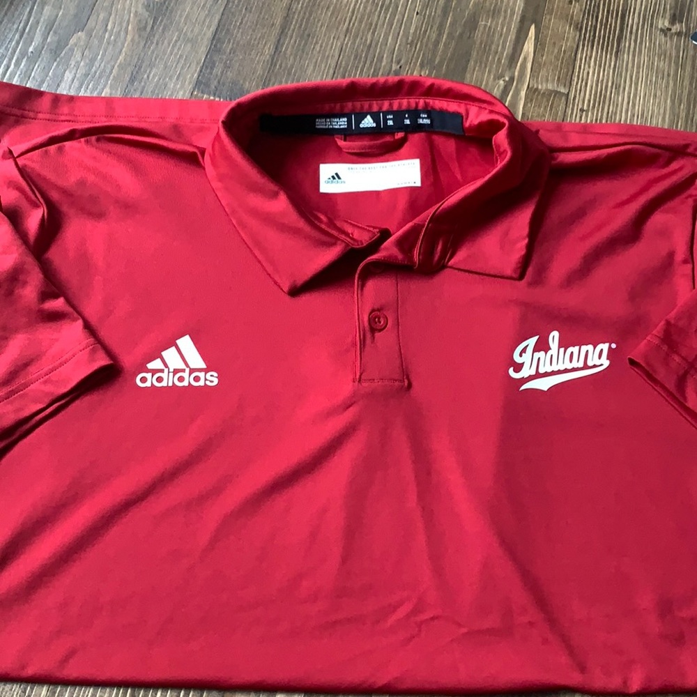 Indiana University short sleeve polo